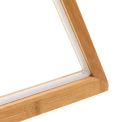 Abete in legno naturale, 170 cm, led bianco caldo, uso interno