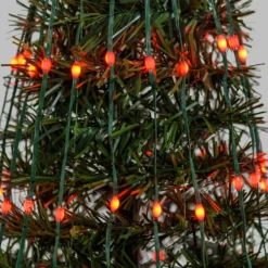Albero conico ripiegabile h. 150 cm, Gocce di Luce RGB