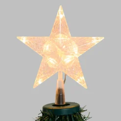 Albero conico ripiegabile h. 210 cm, Gocce di Luce led RGB