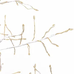 Albero Conico Tiglio bianco h 1,8 m, 1568 microled bianco caldo, uso interno