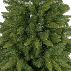 Albero Slim in finto pino 240 cm, 500 led integrati bianco caldo