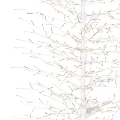 Albero Slim Ramo di Tiglio bianco h 1,4 m, 1080 microled bianco caldo, uso interno