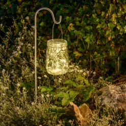 Barattolo di vetro con 80 micro led bianco caldo e freddo