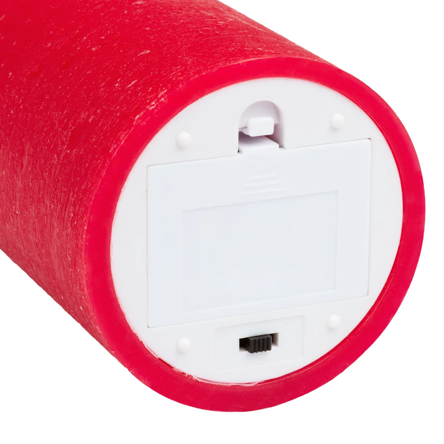 Candela Rustic Rossa h 10 cm