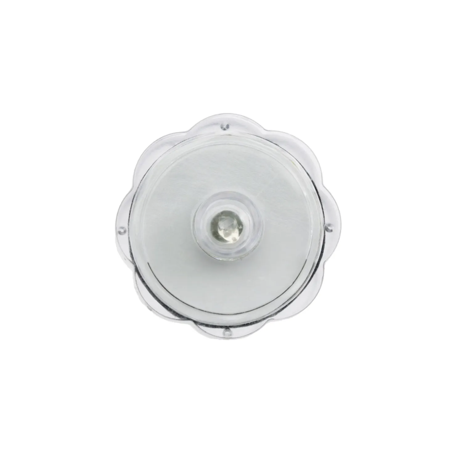 2 candeline led sommergibili, bianco caldo