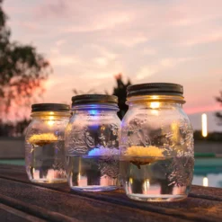 2 candeline led sommergibili, bianco caldo