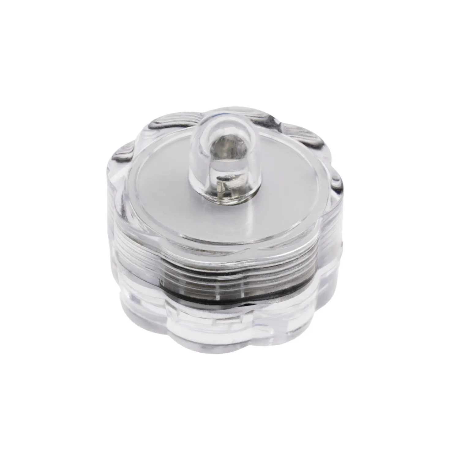 2 candeline led sommergibili, bianco caldo
