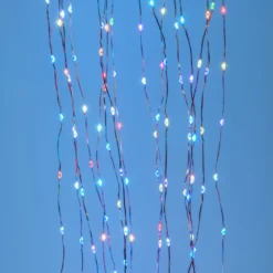 Cascata di luce rame, 320 microled multiflash RGB
