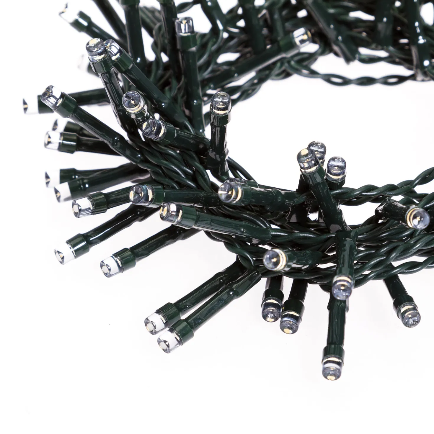 Catena a batteria 3,8 m, 96 led bianco caldo