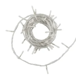 Catena Connect+ 5 m, 50 led bianco caldo e bianco freddo, cavo trasparente, prolungabile
