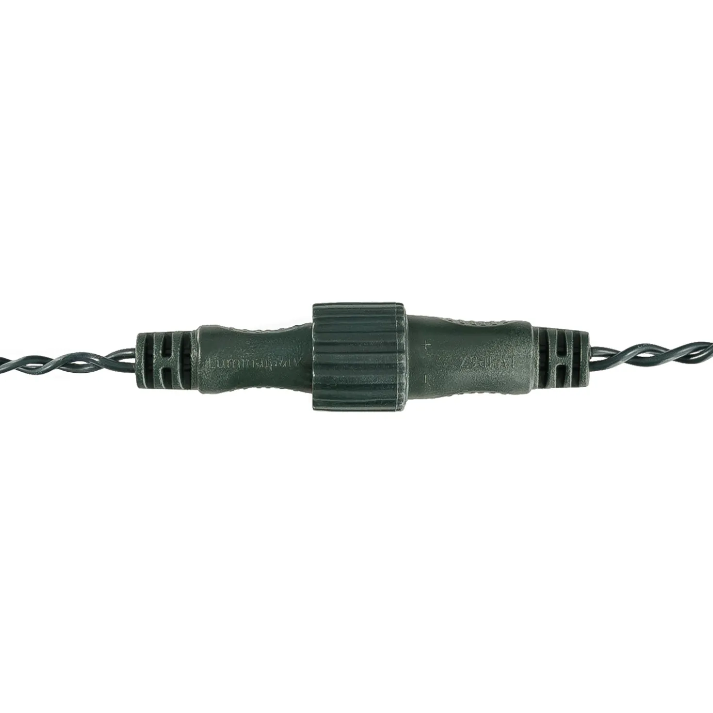 Catena Connect ProLine 36V, 5 m, 100 maxiled bianco caldo, cavo verde, prolungabile
