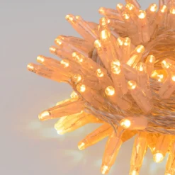 Catena Connect ProLine 36V, 12 m, 120 maxiled bianco caldo, cavo trasparente, prolungabile
