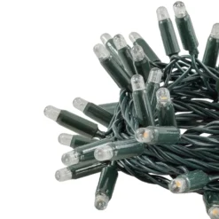 Catena Connect ProLine 36V, 12 m, 120 maxiled bianco caldo, cavo verde, prolungabile