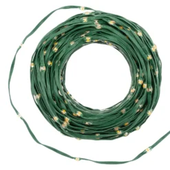 Catena Gocce di Luce da 75 m, 1000 Led ultra luminosi bianco extra caldo