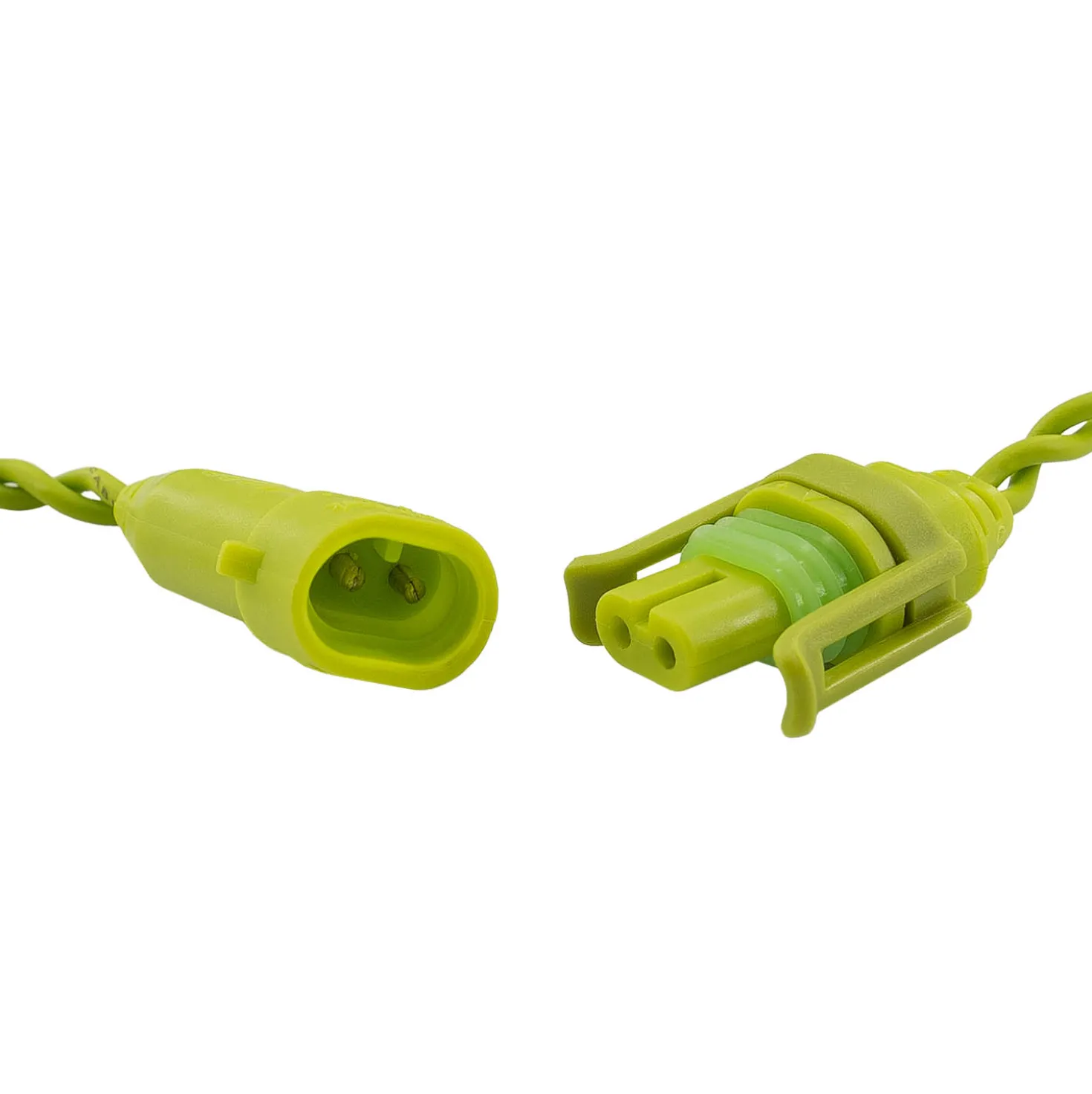 Catena Green Wall Light, 3,15 m, 16 maxiled Dual Color bianco caldo, cavo verde chiaro, prolungabile