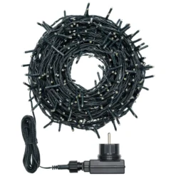 Catena luminosa, 360 miniled bianco extra caldo