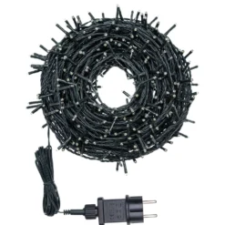 Catena luminosa, 480 miniled bianco extra caldo