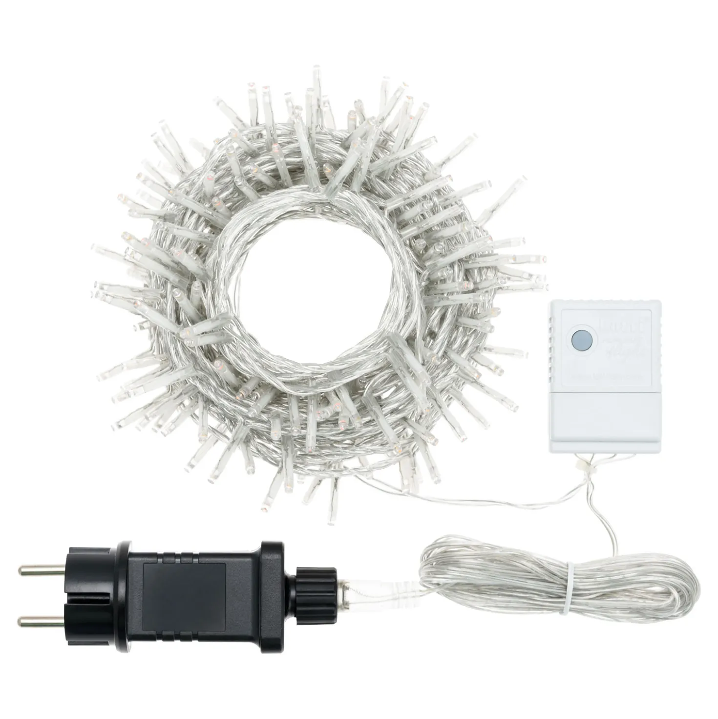 Catena luminosa, 180 miniled bianco extra caldo