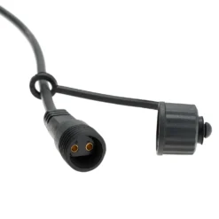 Catena 5 m, 10 lampadine goccia Ø 60 mm, led multicolor a spirale, prolungabile