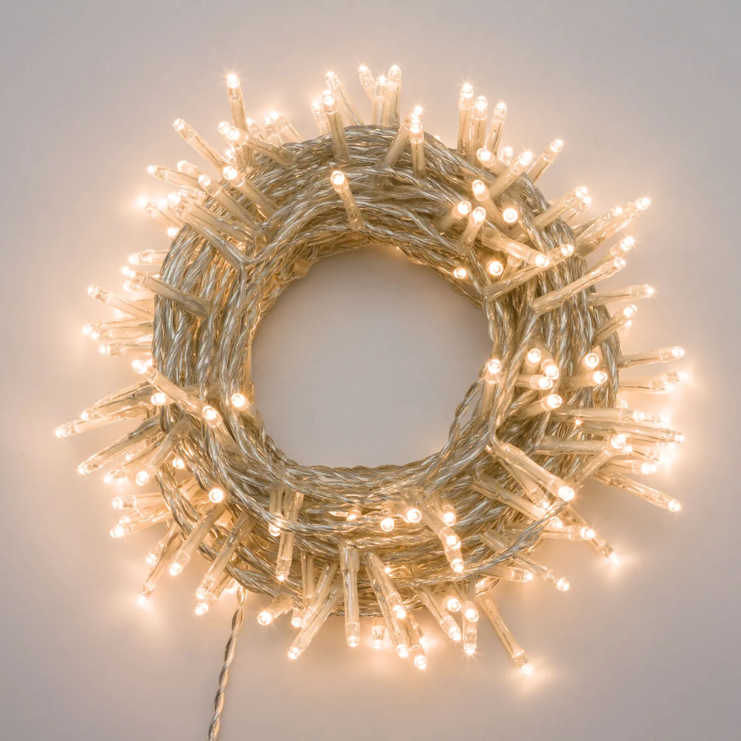 Catena 24,5 m, 600 led bianco caldo
