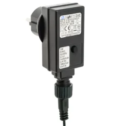 Catena 20 m, 500 led bianco caldo, cavo verde