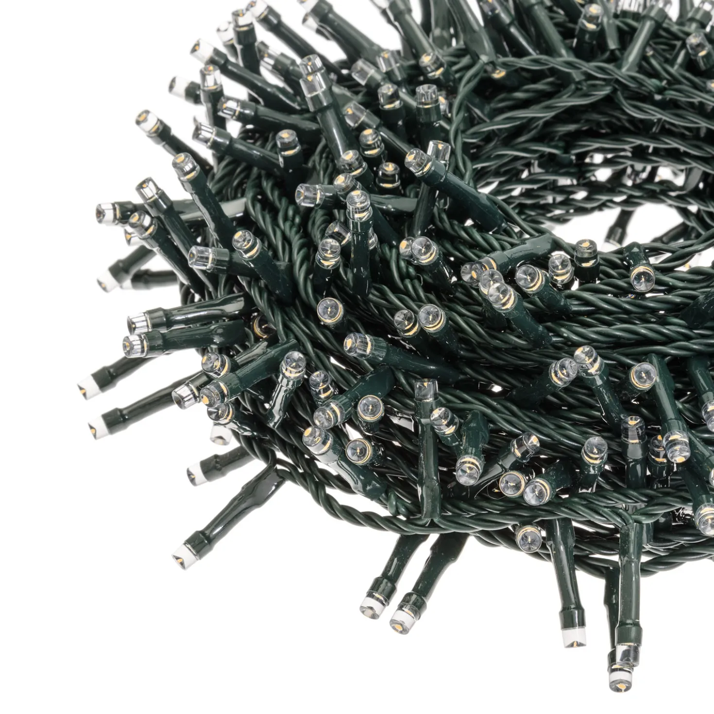 Catena 18,5 m, 450 led bianco extra caldo