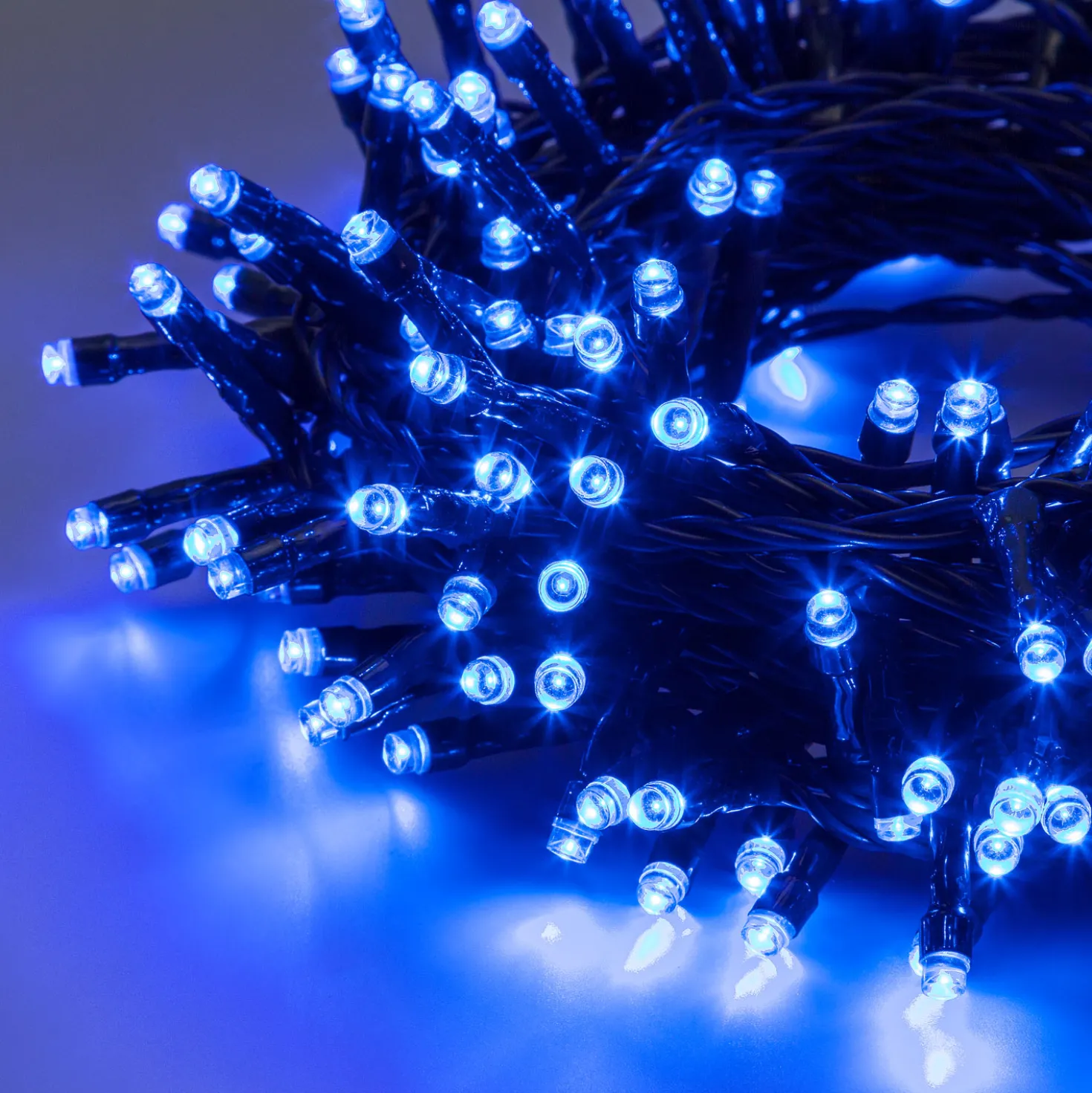 Catena 11,5 m, 160 led blu