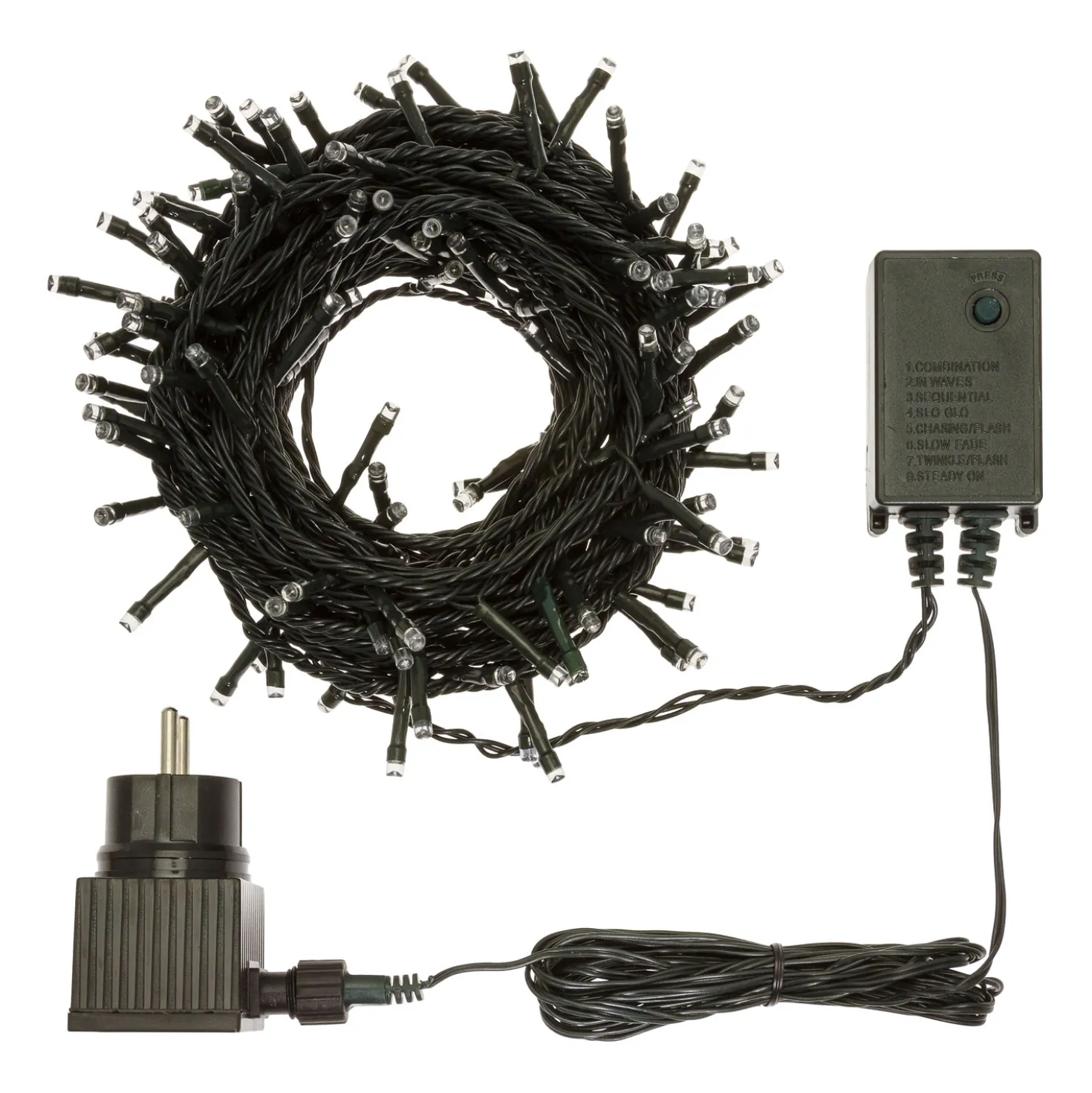 Catena 11,5 m, 160 led blu