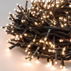 Catena 25 m, 500 miniled bianco caldo soft