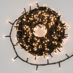 Catena 25 m, 500 miniled bianco caldo soft