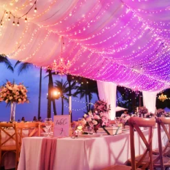 Catena Twinkly Plus RGB e Bianco caldo, 25 metri, 250 Led, cavo trasparente