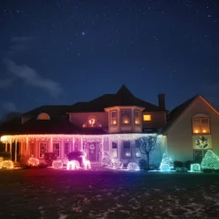 4 Catene Twinkly Plus RGB e Bianco caldo, 25 metri e WiFi Ethernet Controller