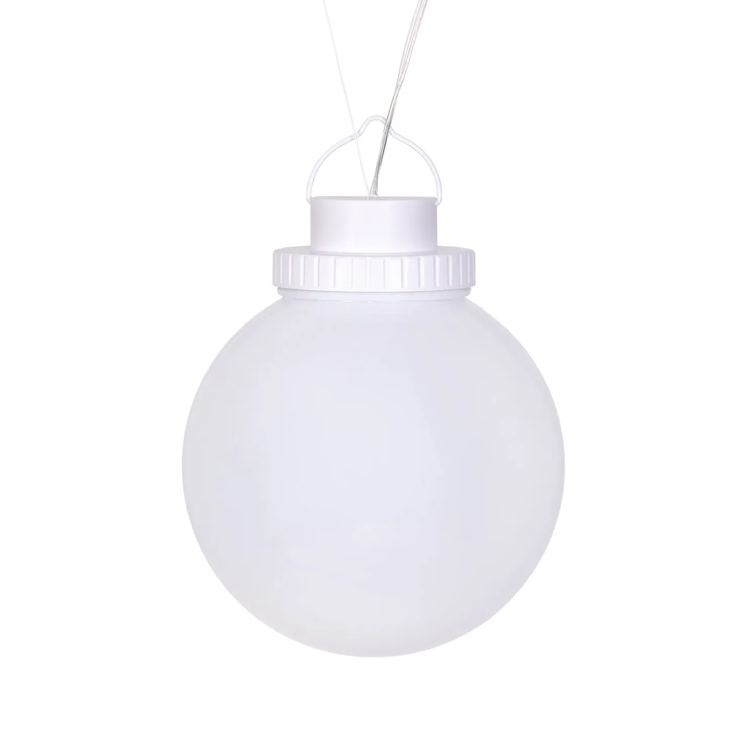 Color Light Ball Ø 20 cm, Connect ProLine 36V, led RGB e Bianco Caldo, cavo trasparente