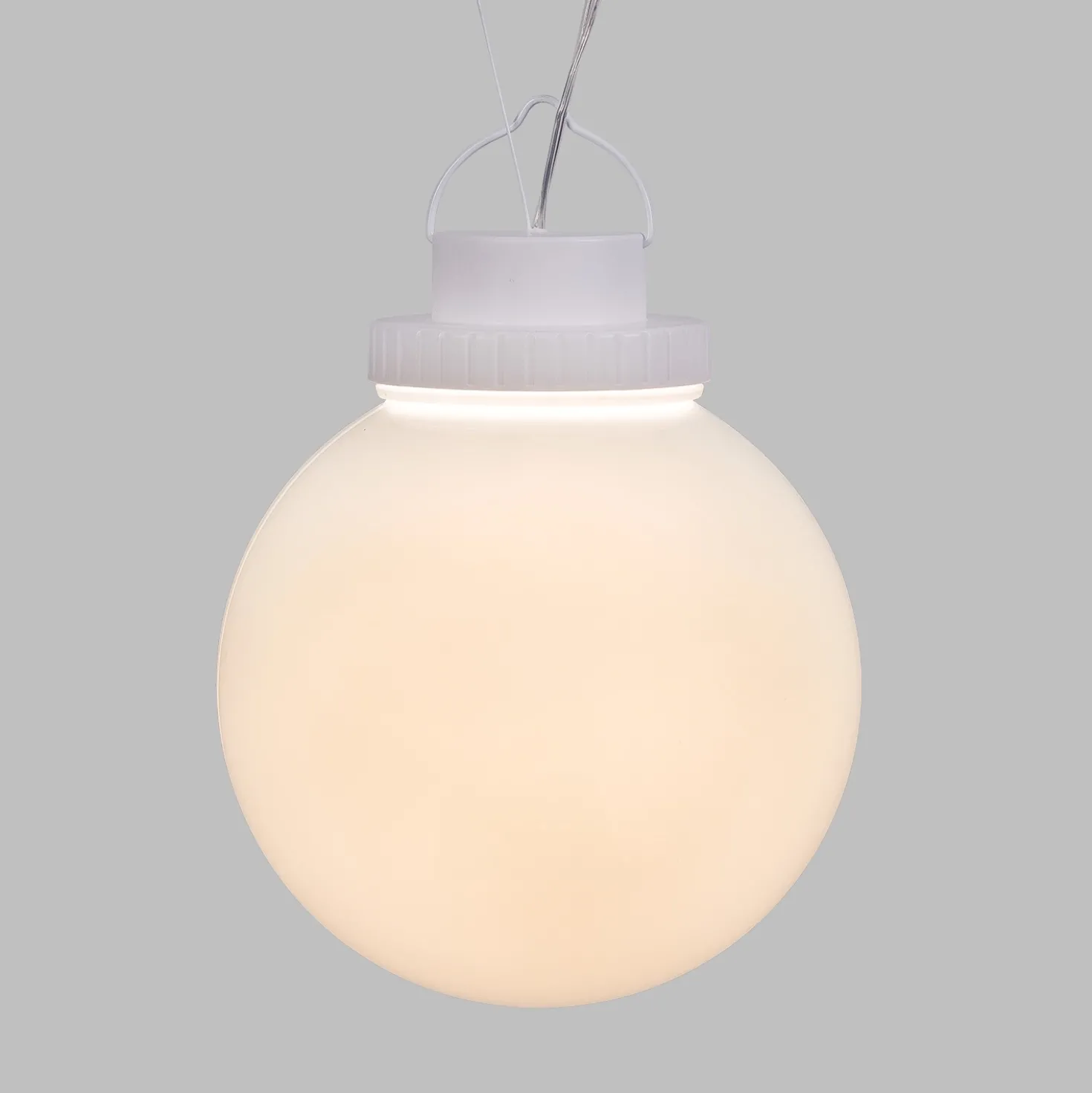 Color Light Ball Ø 20 cm, Connect ProLine 36V, led RGB e Bianco Caldo, cavo trasparente