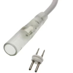 Connettore tubo - femmina PML, 0,3 m, cavo bianco, IP67