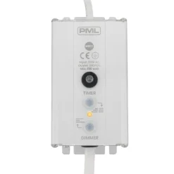 Dimmer e timer per decorazioni VINTAGE LED PRO, max 400 watt, cavo bianco