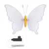 Farfalla in tubo ultraluminoso, 60 cm, 312 led bianco caldo, con movimento ali