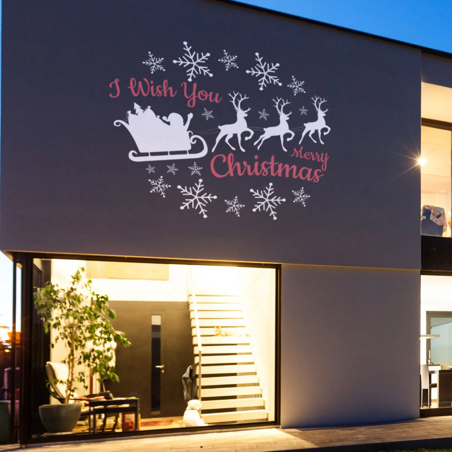 Gobo I Wish You Merry Christmas