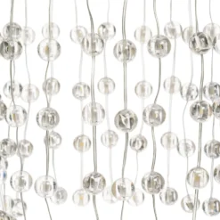 Lampadario decorativo a cascata, 574 sfere LED bianco caldo