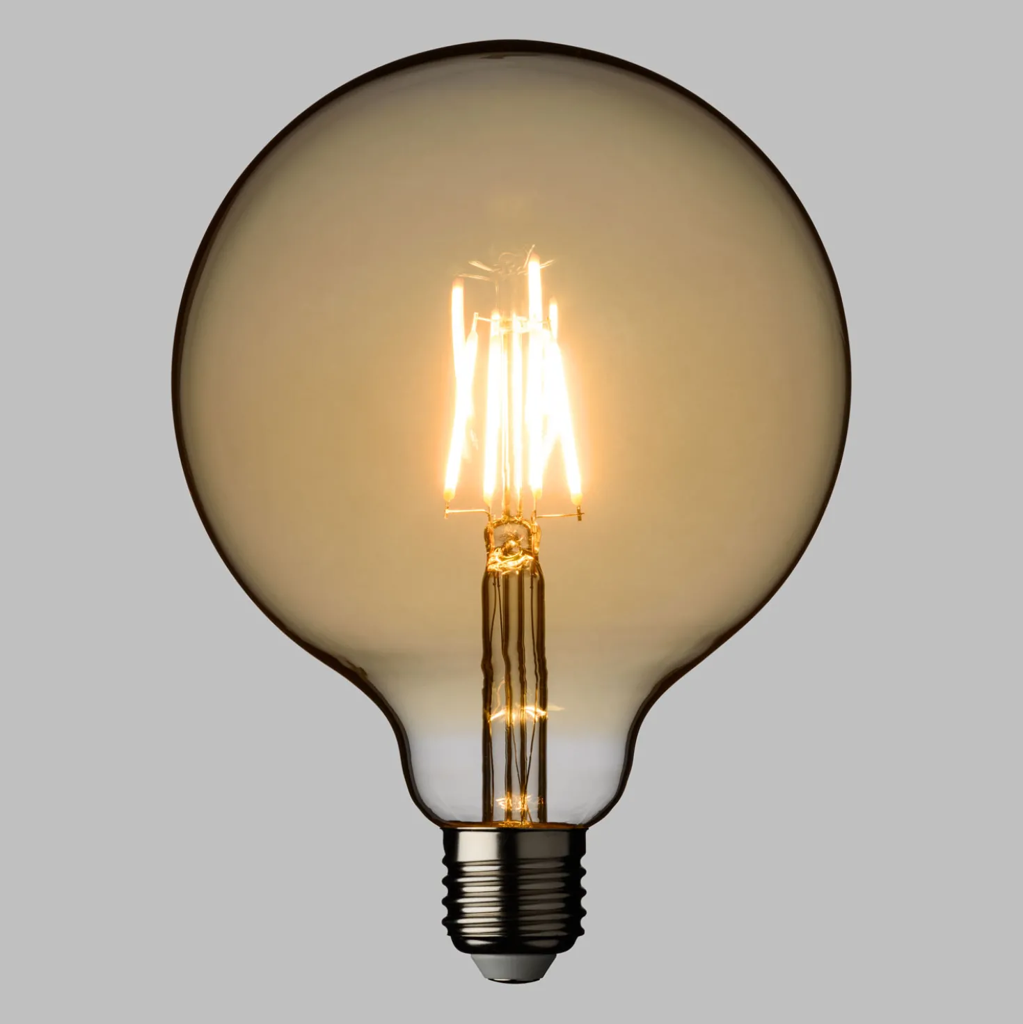 Lampadina Vintage Globo, Ø 125 mm, E27, bianco caldo, 8 watt, dimmerabile