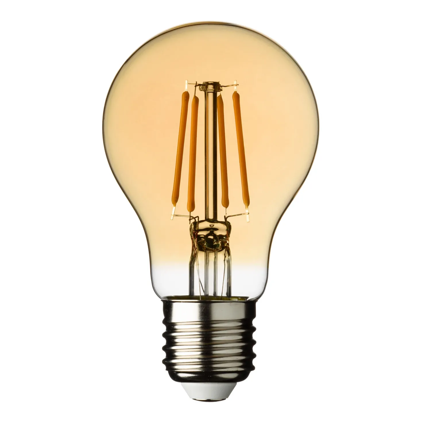 Lampadina Vintage Goccia, Ø 60 mm, E27, bianco caldo, 4 watt, dimmerabile