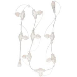 Multiconnettore Connect+ 9 uscite, cavo trasparente