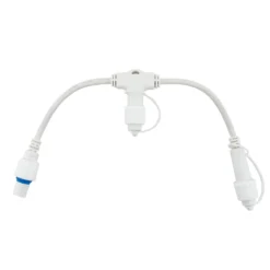 Multiconnettore PML, 2 uscite, 30 cm, interspazio 40 cm, cavo bianco, IP67