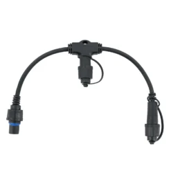 Multiconnettore PML, 2 uscite, 30 cm, interspazio 40 cm, cavo nero, IP67
