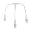 Multiconnettore 2 uscite, cavo trasparente, serie PL24V