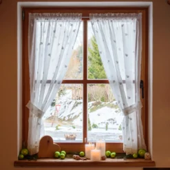 Set 3 candele in vetro, led bianco caldo