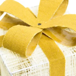 Set 3 Pacchi Regalo Light Cream & Brown, 240 led bianco extra caldo