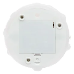 Sfera con Babbo Natale capovolto, led RGB cambiacolore