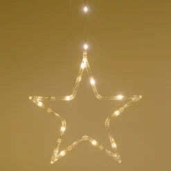 Stalattite 8 Stelle Ø 23 cm, h 0,7 m, 176 microled bianco caldo