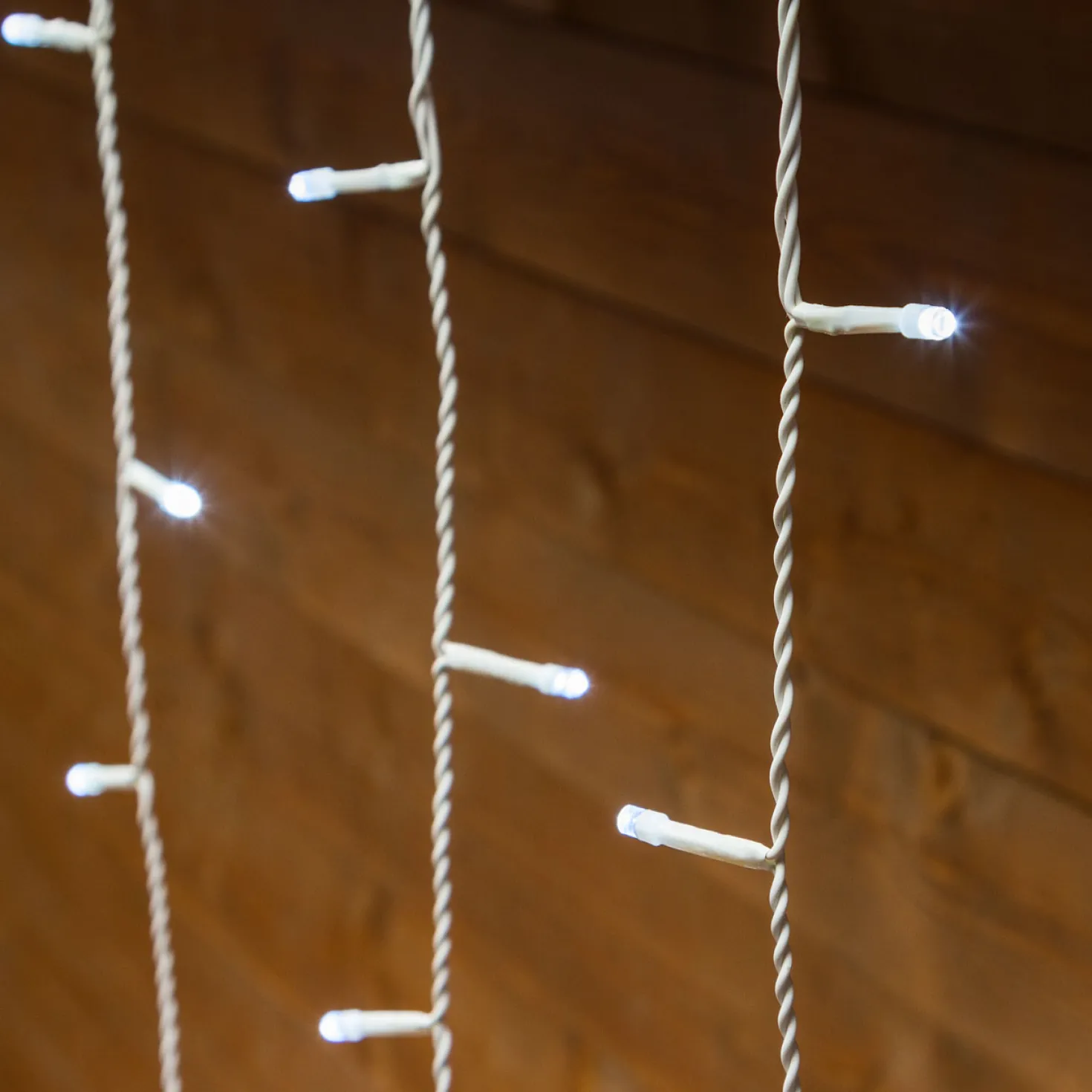 Stalattite 5 x h 1 m, 182 led bianchi